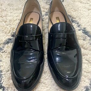 Louise et Cie Patent leather penny loafers